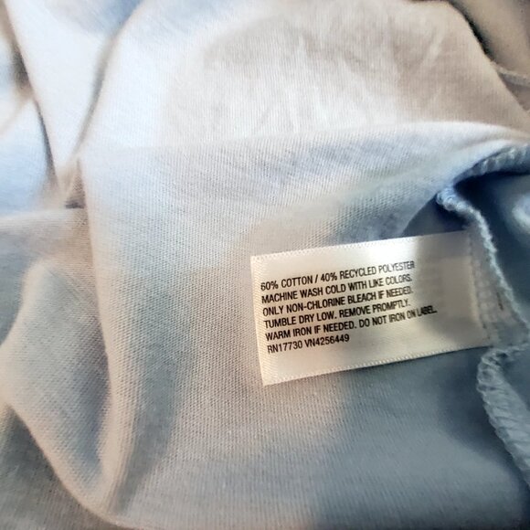 Goodfellow & Co Light Blue Every Wear Tee  Relaxed Fit For Comfort  Size XL - Picture 7 of 7